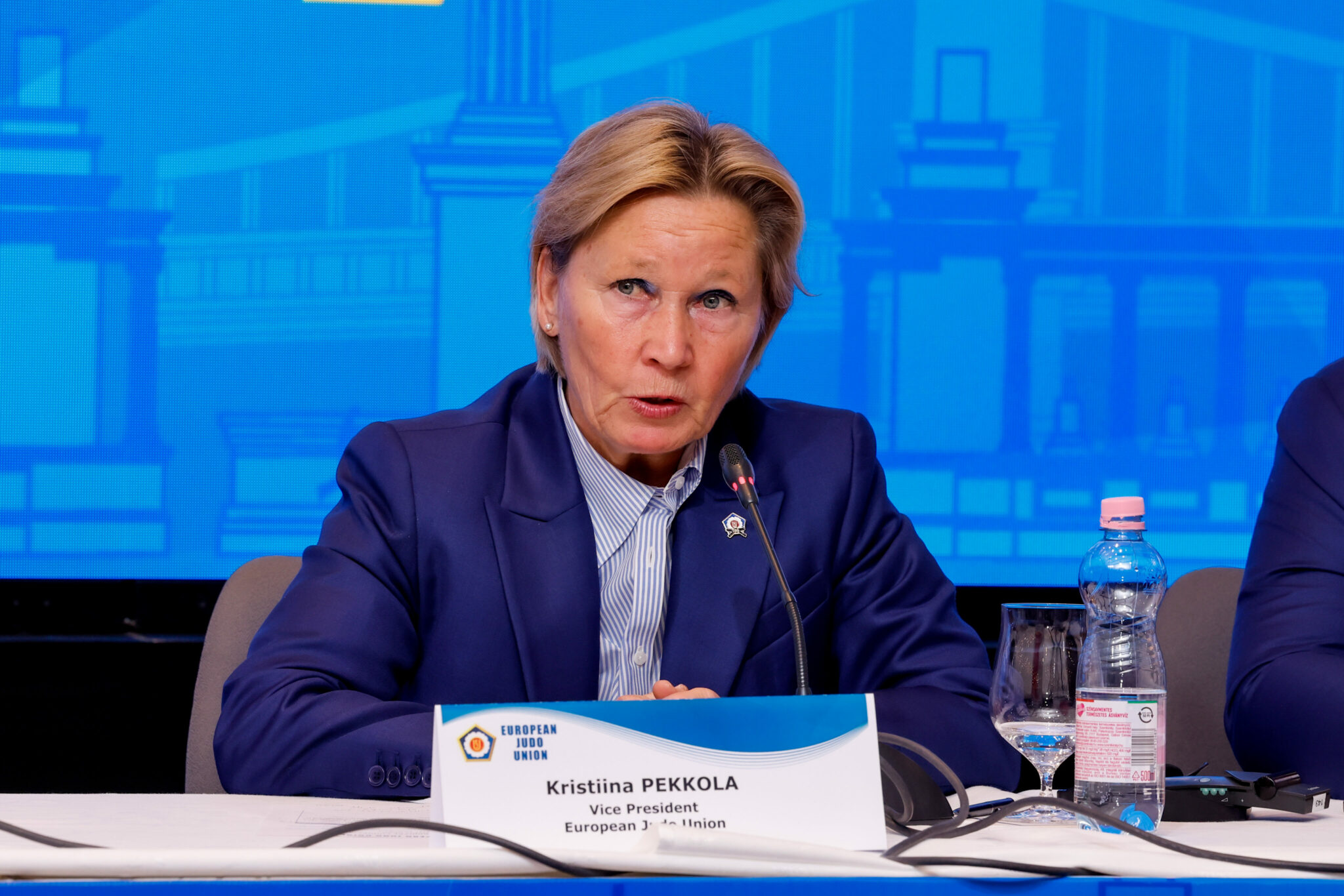 KRISTIINA PEKKOLA RE-ELECTED AS SWEDISH JUDO PRESIDENT